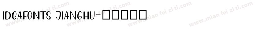 ideafonts jianghu字体转换